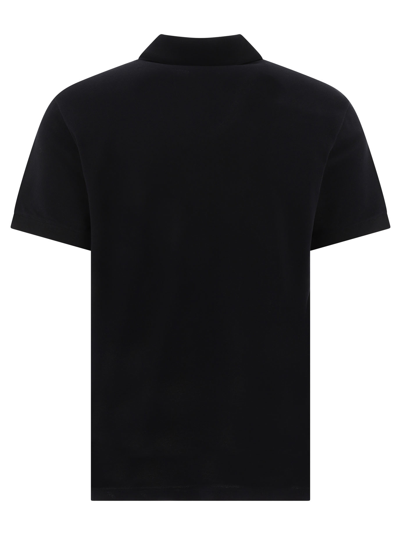 ALEXANDER MCQUEEN Black   McQueen Graffiti polo shirt